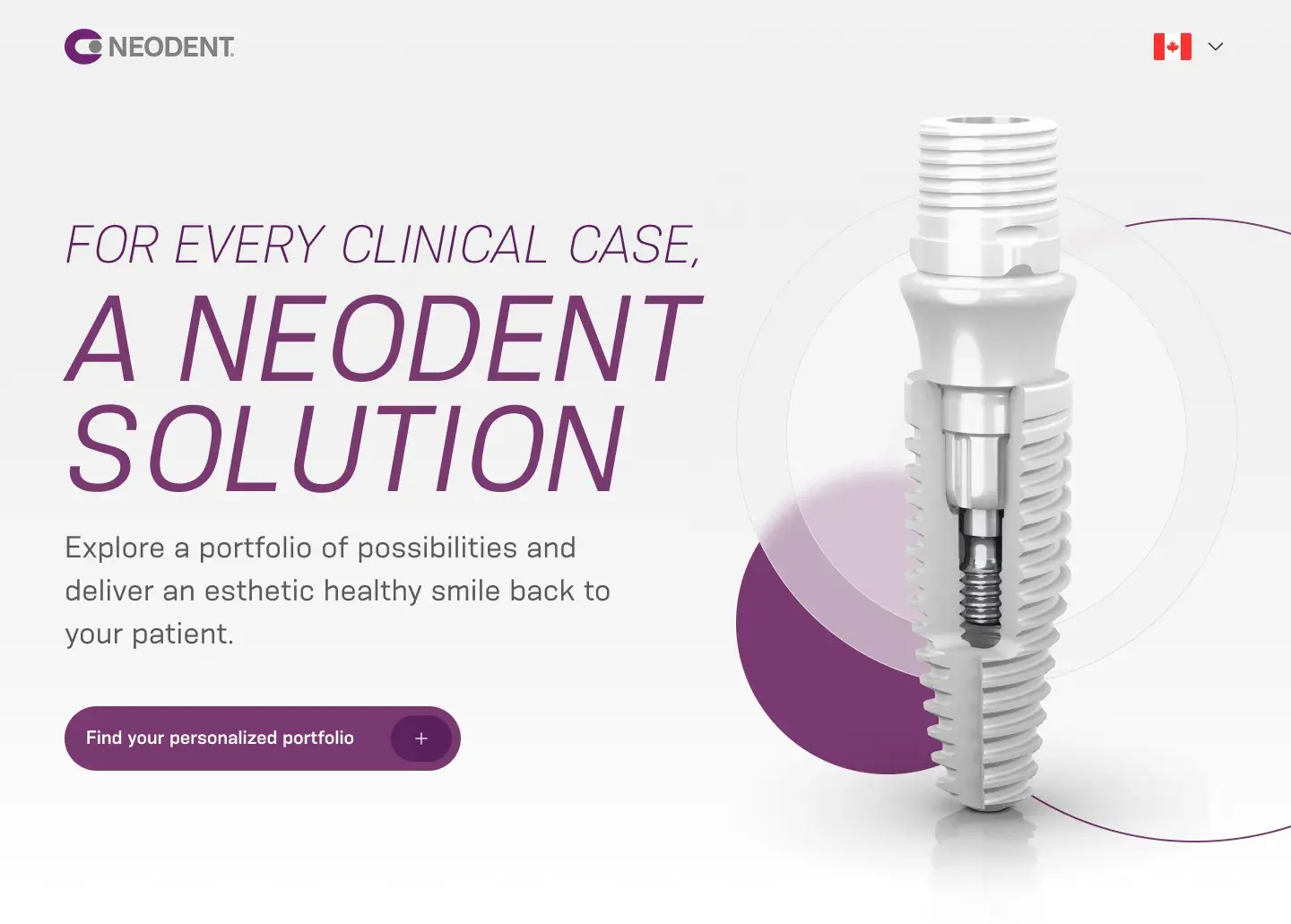 Case Neodent | Matilha Estúdio