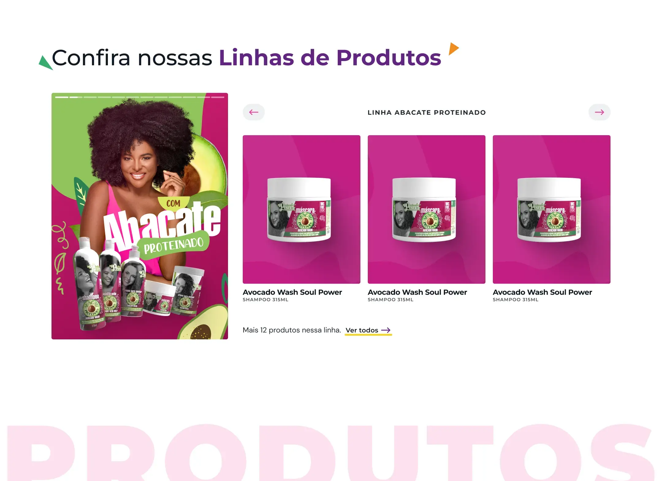 Dobra de produtos na home Beauty Color