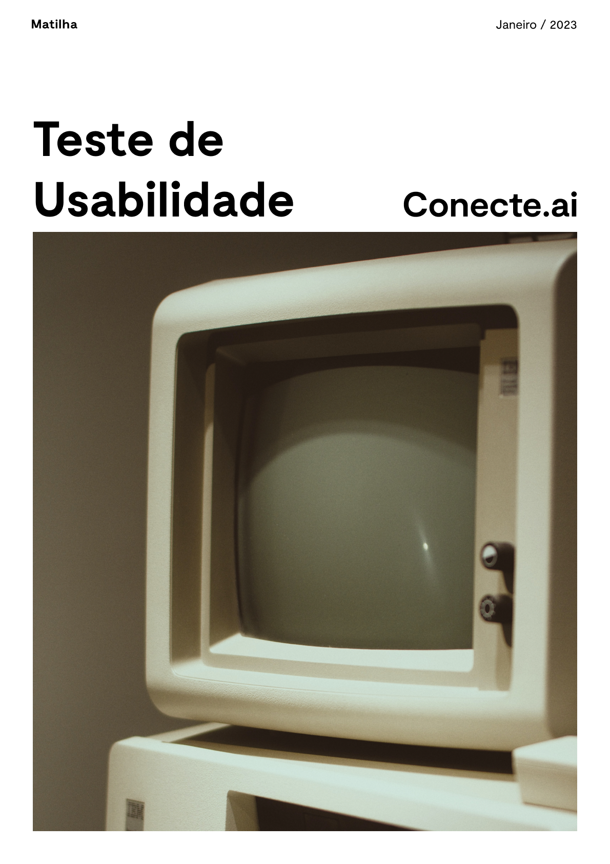 Usability test report | Matilha Estúdio